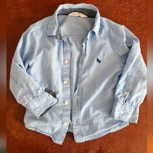H&M Boys Chambray Dress Shirt